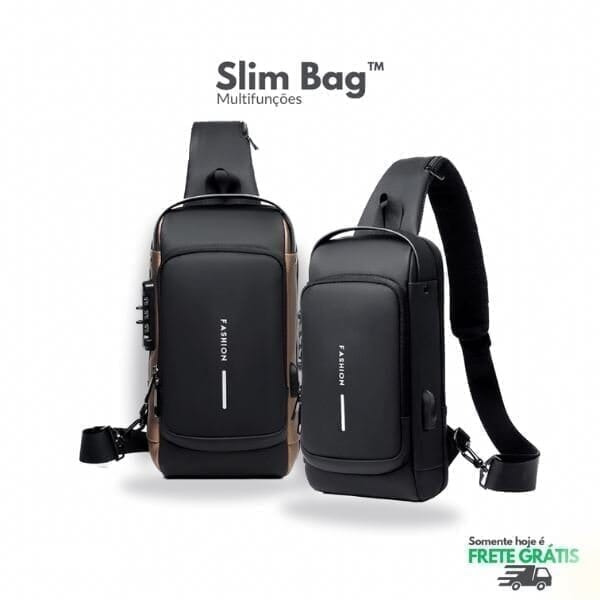 Bolsa Slim Bag™ - Mochila Anti-Furto - 50% OFF APENAS HOJE